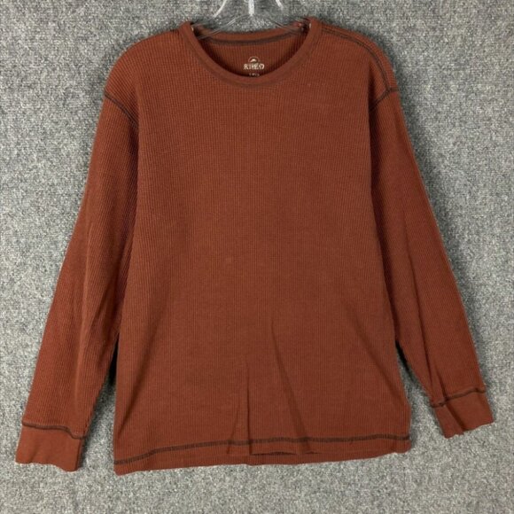 RedHead Waffle Knit Thermal Shirt Men's‎ Large Pullover Adults L - Picture 1 of 8